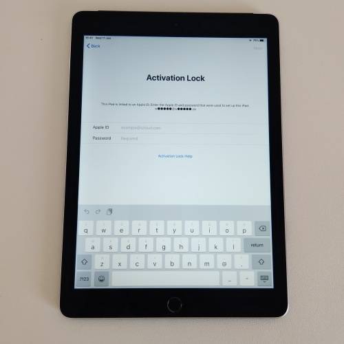 Apple iPad Air 2 Space Grey 128GB WiFi & Cellular ( FOR PARTS ONLY/READ DESCRIPTION )