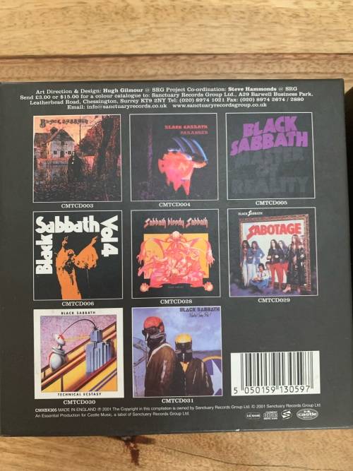 Black Sabbath - The Complete 70`s Replica CD Collection 1970-1978