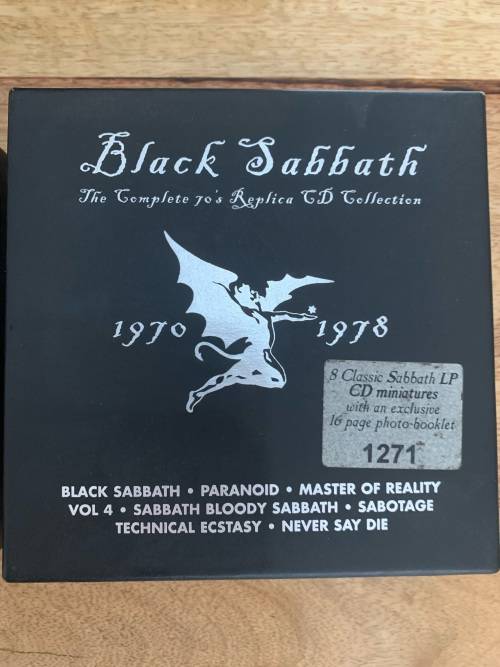 Black Sabbath - The Complete 70`s Replica CD Collection 1970-1978