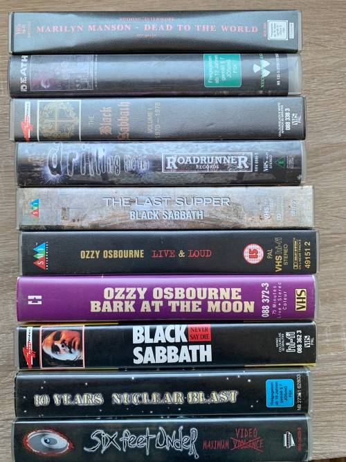 Metal VHS Concerts