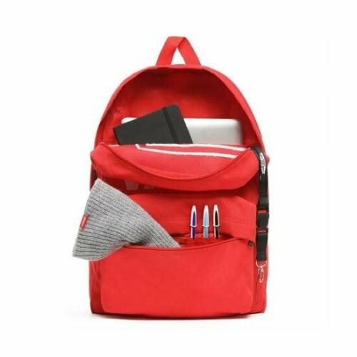 VANS OLD SKOOL BACKPACK RACING RED