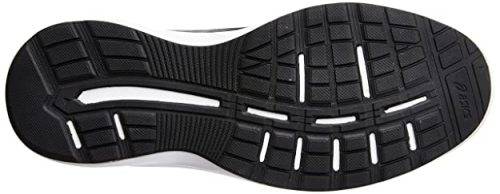 ASICS STORMER T741N-9093 BLACK/SILVER/WHITE UK6