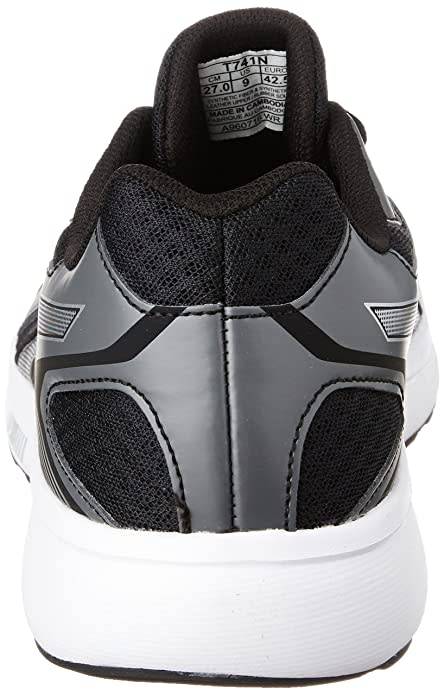ASICS STORMER T741N-9093 BLACK/SILVER/WHITE UK6