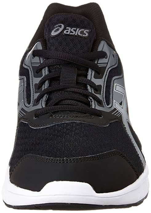 ASICS STORMER T741N-9093 BLACK/SILVER/WHITE UK6