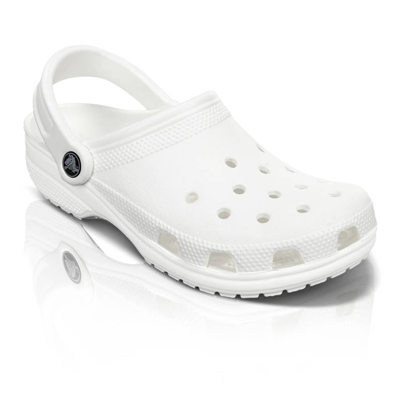 Crocs White Classic Clogs