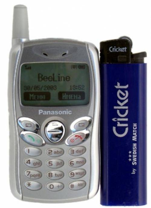 panasonic gd 55 worlds smallest cell phone