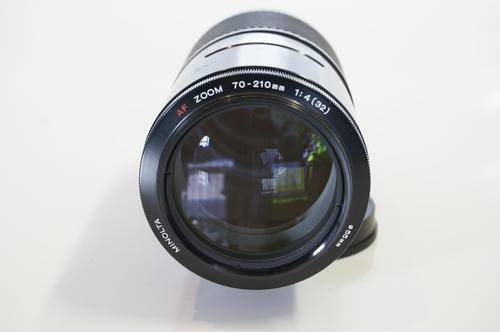 Minolta AF 70-210mm Constant F4 Macro Zoom Lens **Metal Beer Can Lens**
