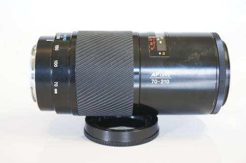 Minolta AF 70-210mm Constant F4 Macro Zoom Lens **Metal Beer Can Lens**