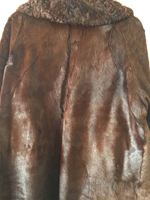 Fur coat for sale.