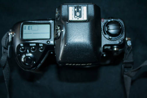 Nikon F5 Pro Slr in good condition.