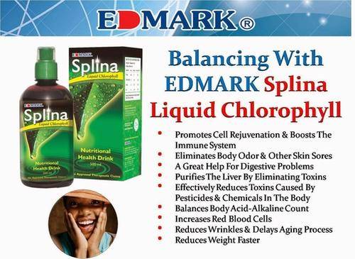 Edmark Splina Liquid Chlorophyll - Natural Health Drink