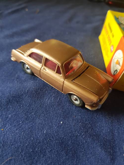 Dinky 144 VW  bronze boxed in NM condition, Very rare all original not often seen not Corgi