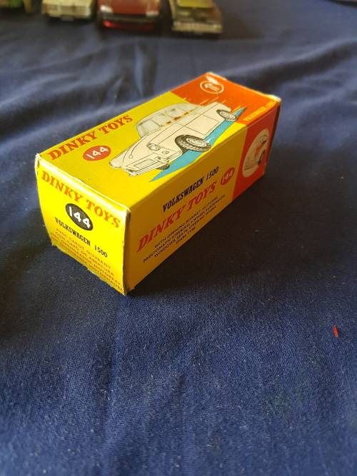 Dinky 144 VW  bronze boxed in NM condition, Very rare all original not often seen not Corgi