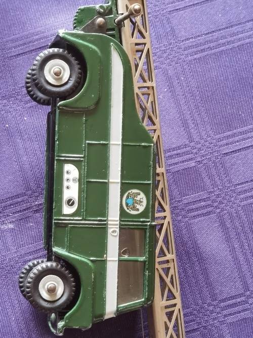 Dinky 969BBC TV Extended mast with dish. very scarce. Excellent condition