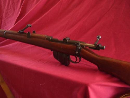 DEACTIVATED !!! 1917 BSA Rifle .303 Cal With Matching 1907 Bayonet And Scabbard. Crazy R1 Start !!!.