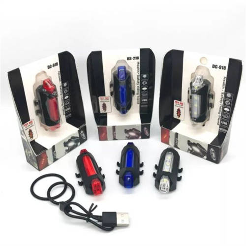 Rechargeable Bicycle LED USB Tail Light