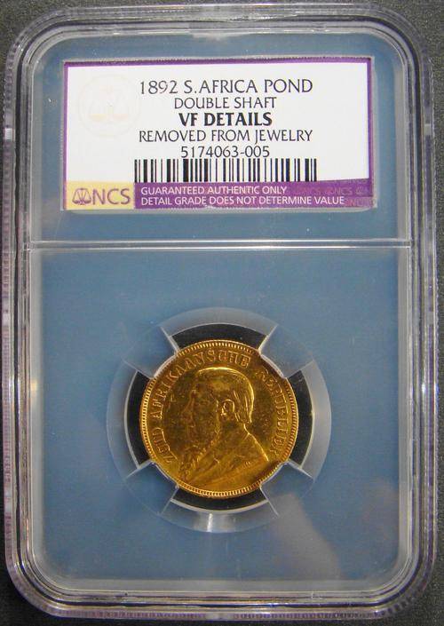 1892 NCS VF DETAILS D/S POND..beautiful coin..not to be missed....