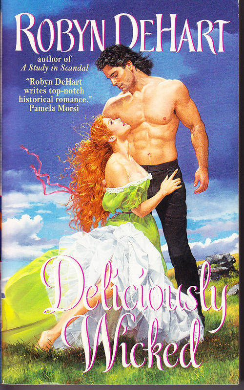 DELICIOUSLY WICKED, by Robyn DeHart paperback almost new