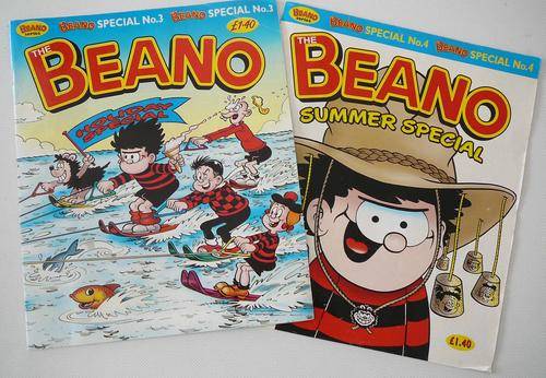 BEANO HOLIDAY SPECIAL 3 and SUMMER SPECIAL 4
