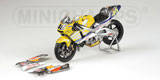 MINICHAMPS VALENTINO ROSSI NASTRO AZZURO HONDA 500cc GP 2001