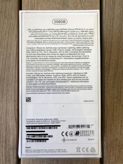 Apple iPhone Xs