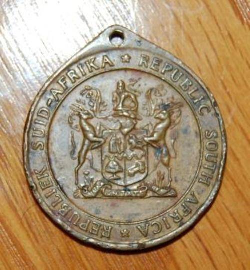 " 1961 Republic of South Africa Medal "