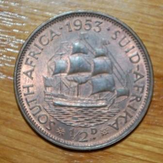 !!! 1953 Half Penny !!!