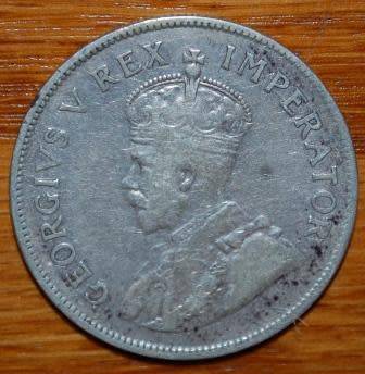 " Scarce 1933 - 21/2 Shillings "