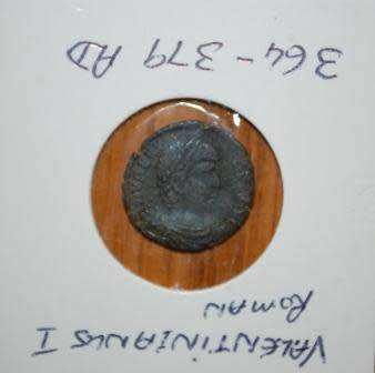 " Ancient Roman Coin - Scares - Valentinianus I 364-379 AD "