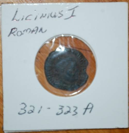 ` Ancient Coin Lucinius I - 321 - 323 AD `
