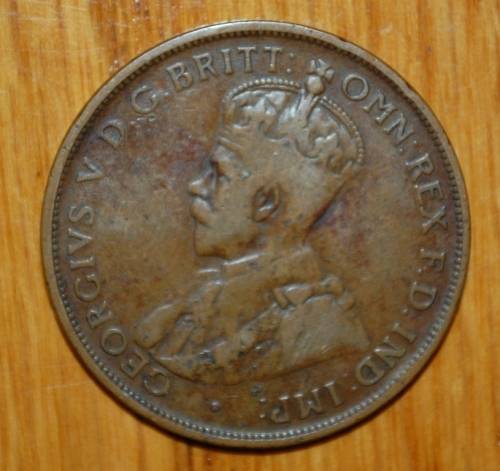 ` Australian 1919  - 1 Penny `