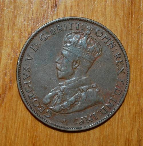` Australian 1932 1/2 Penny `