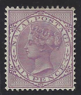 Natal 1882 SG 103 fine mint. See below.