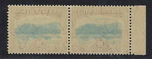 Union 1927 10/- ANILINE INK PERF 14 x 13,5 down superb MNH with PFSA certificate. SACC 39ca.