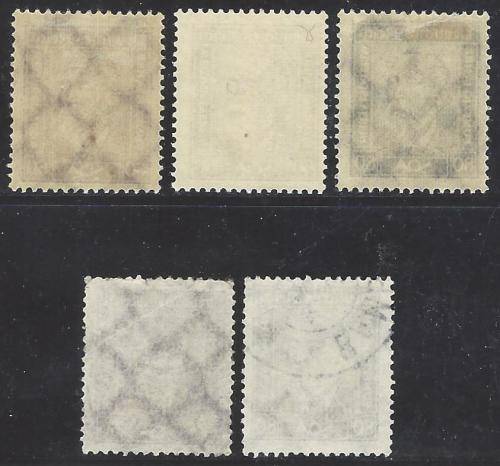 Germany 1924 Scarce group. CV R 4,500. MNH/FM/FU. See below.