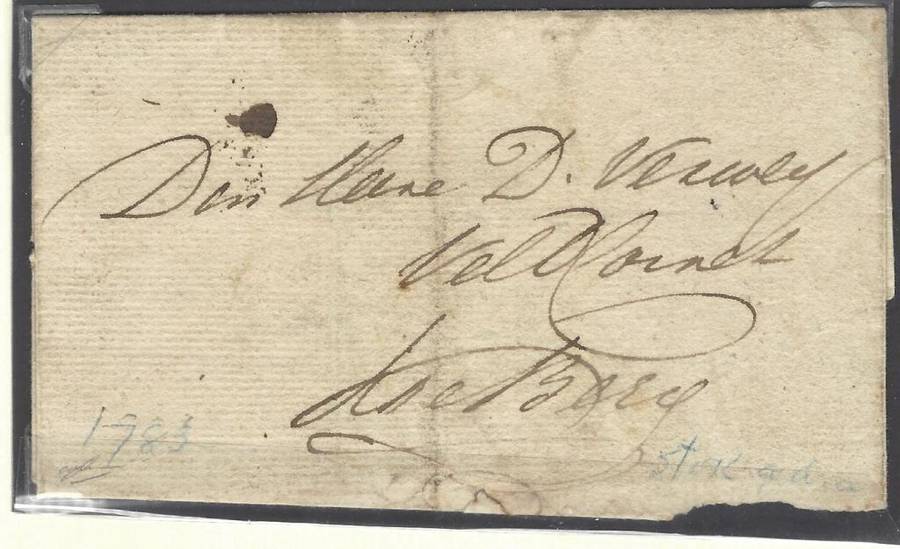 Cape c1783 rare BRIEFSTOK cover signed by Goldblatt, Crocker and Johnson. See below.