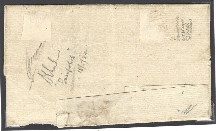 Cape c1783 rare BRIEFSTOK cover signed by Goldblatt, Crocker and Johnson. See below.