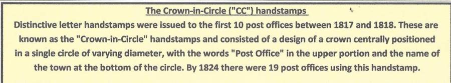Cape 1820`s `On Service` wrapper and Uitenhage Crown-in-Circle handstamp (CC 4). See below..
