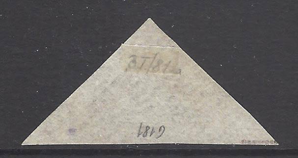 Cape 1861 Woodblock SACC 9 Fine Used