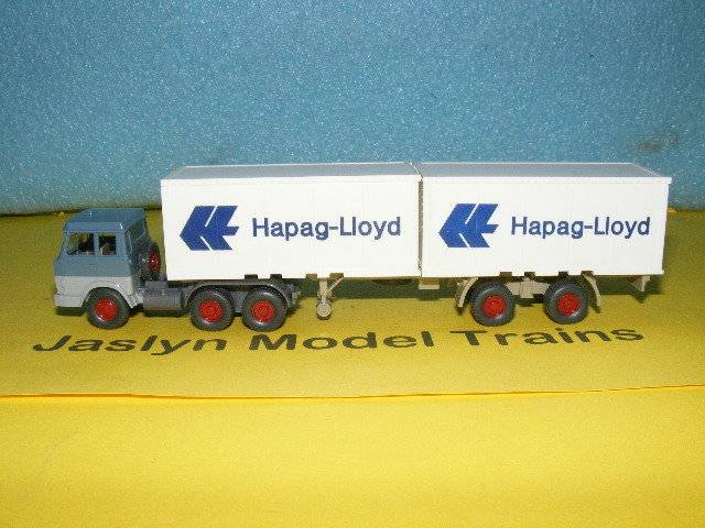 Wiking HO Truck and Trailer