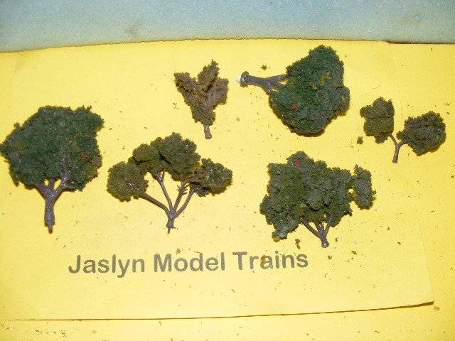HO Trees X 6
