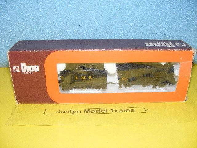 Lima HO LMS 0-6-0 Steam Loco and Tender. (Boxed)