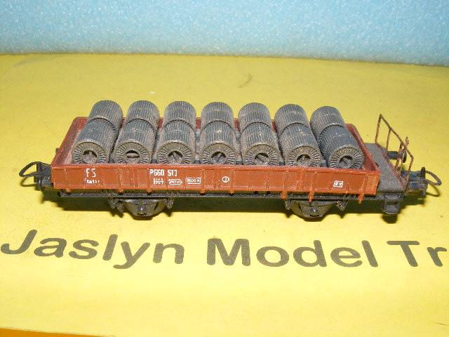 Lima HO Flatbed with load.