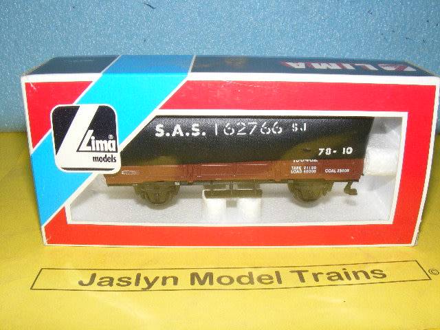 Lima HO SAR/ SAS Open wagon with tarpaulin (Boxed)
