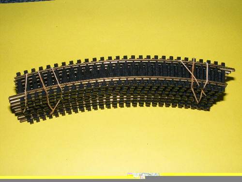 Fleischmann HO Curved Tracks X 10