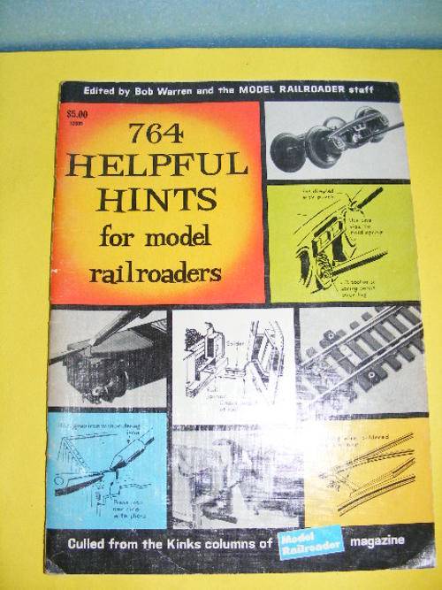 Helpful Hints for Model Railroaders.
