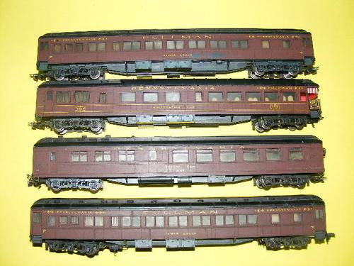 Lima HO Pennsylvania Coach Set.