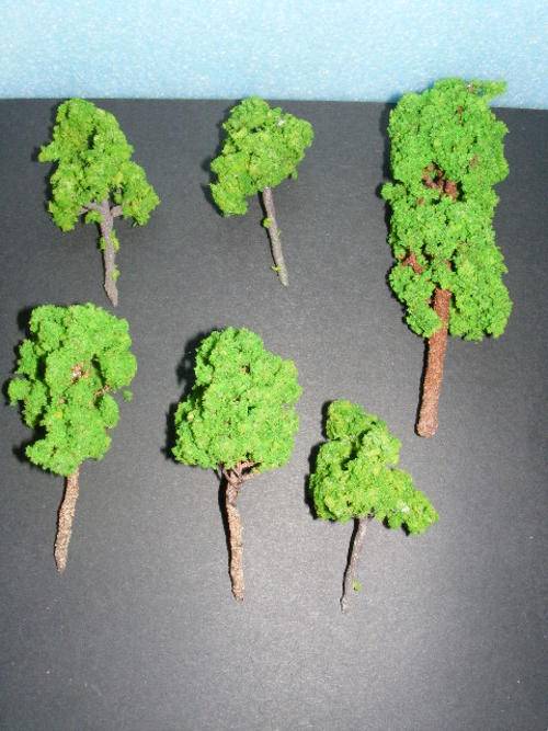 HO Trees X 6
