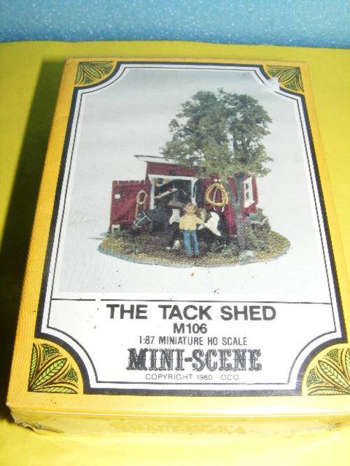 Woodland Scenics HO - Mini Scenes - The Tack Shed