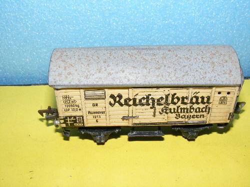 Fleischmann HO Box wagon - Tinplate.